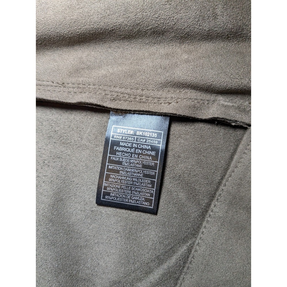 BB Dakota Steve Madden Women's Faux Suede Jacket Retail Price $79.00 Size Small - Picture 6 of 7